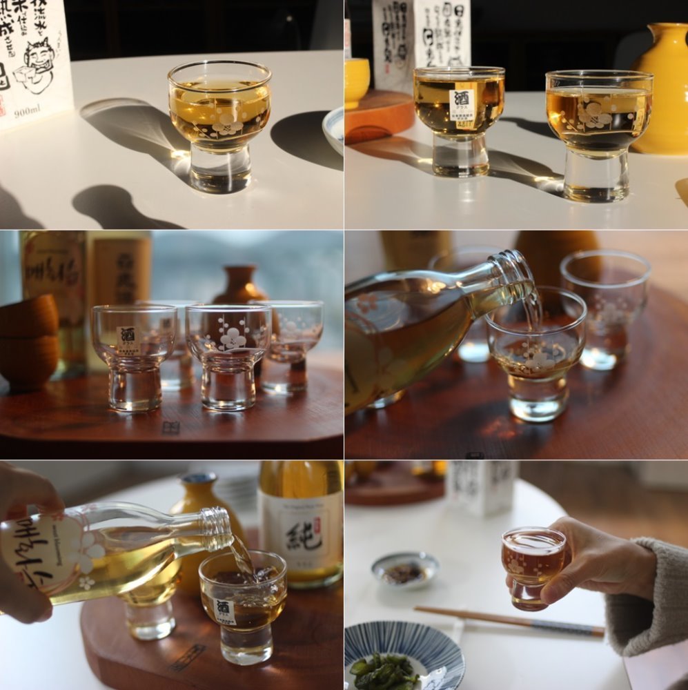일본주조협회 아름다운술잔&quot;추천술잔-도요사사키 굽 소주잔,사케잔