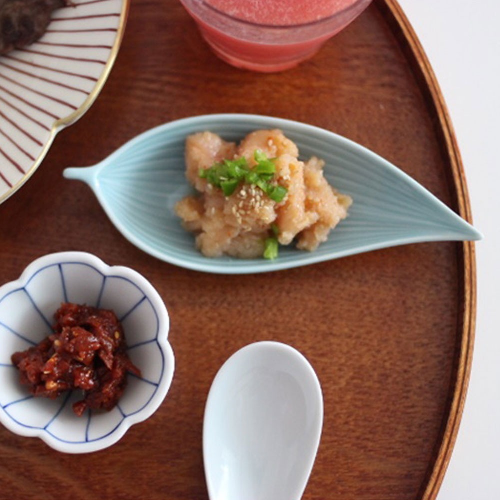 일본 대나무잎 포인트 그릇(2가지)