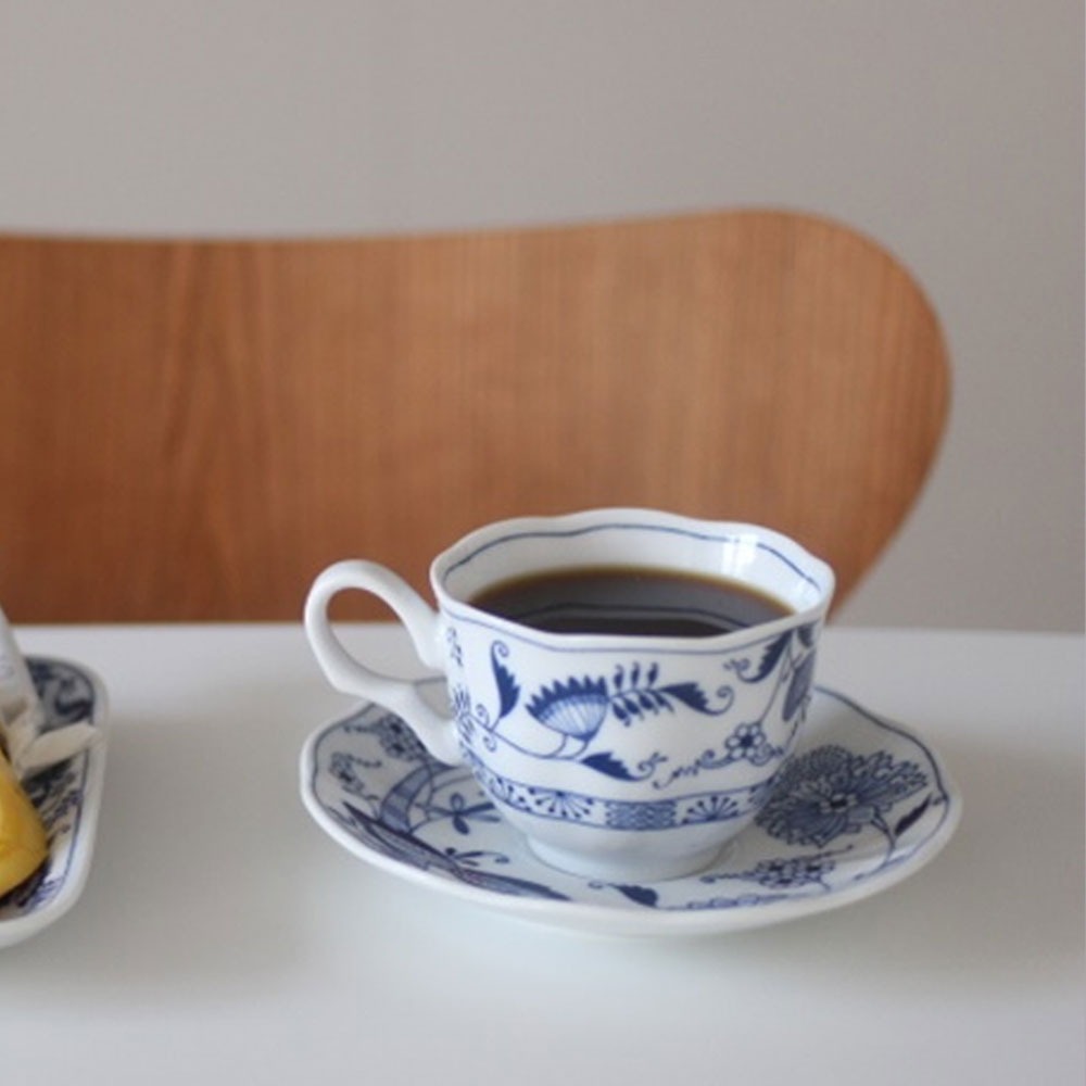 일본 블루로얄코펜 Elbe 커피잔,머그컵
